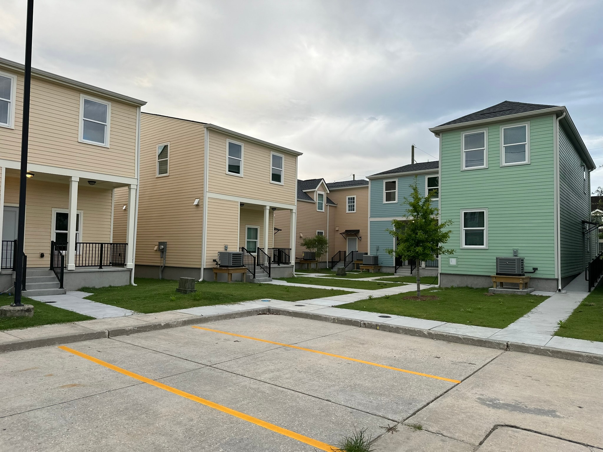 Lafitte Phase VII — completed single-family homes